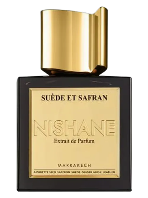 Frasco de Nishane Suede Et Safran Extrait De Parfum